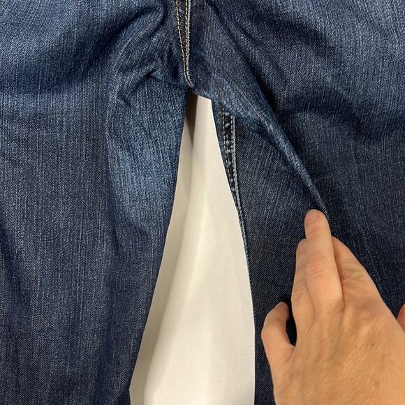 Talbots Bootcut jeans no size tag see measurements (10/12) - dark wash - Picture 6 of 9